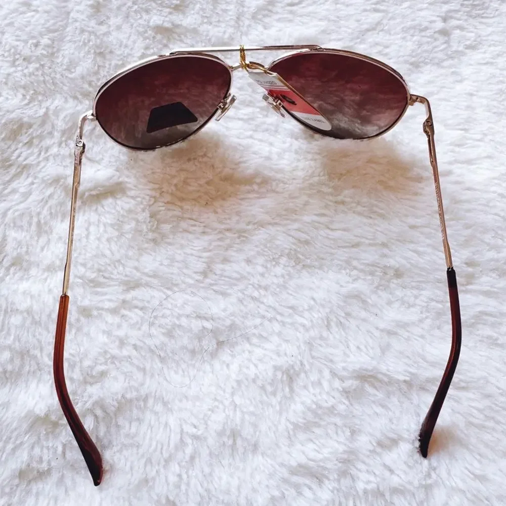Felix Brown Polarized Aviator Sunglasses